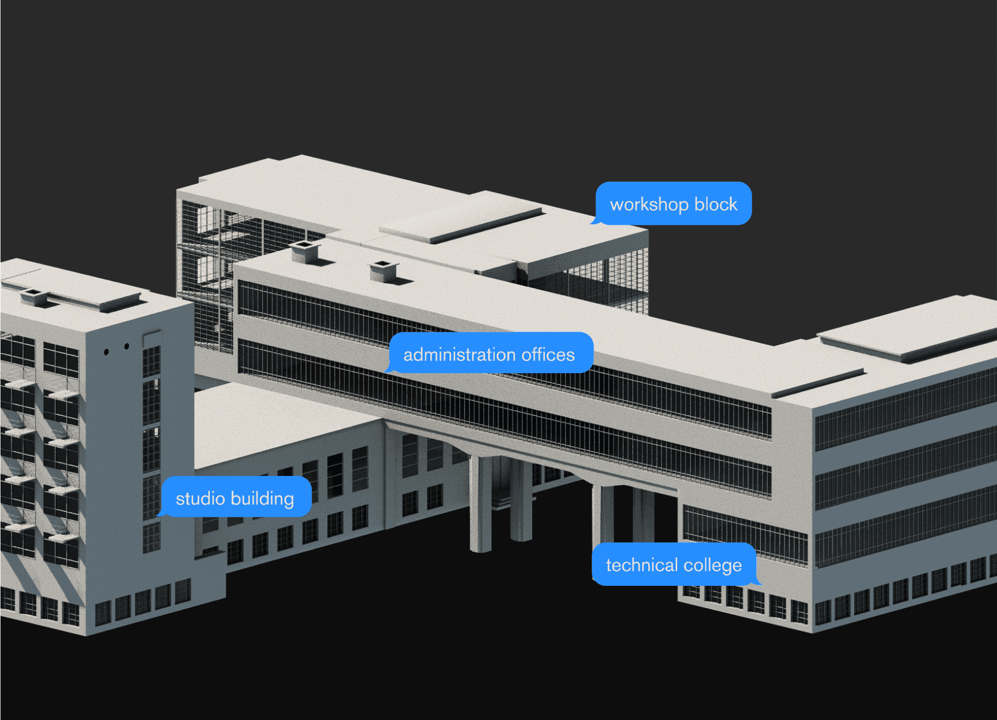an architect, alive in 3d.