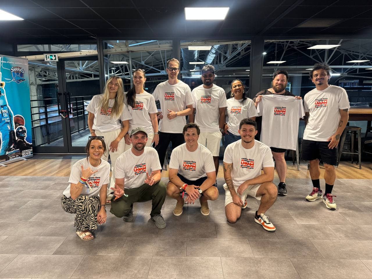 go karting grand prix — design leaders on track at cannes lions.
